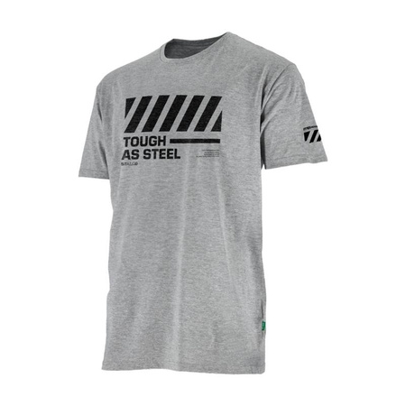 Koszulka męska t-shirt BONO BRUS szara STALCO