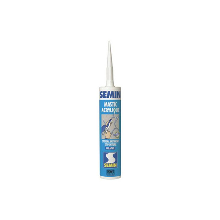 Masa szpachlowa akrylowa 300ml SEM LIGHT CARTOUCHE TUBA SEMIN