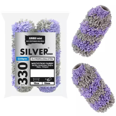 BLUE DOLPHIN Jumbo mini SILVER SR10W10_48233 x 2