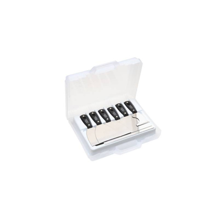 Zestaw 6 szpachelek Inox do wygładzania pasków 8077 L'outilParfait