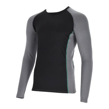 Bielizna termoaktywna koszulka męska SKYLINE czarna STALCO