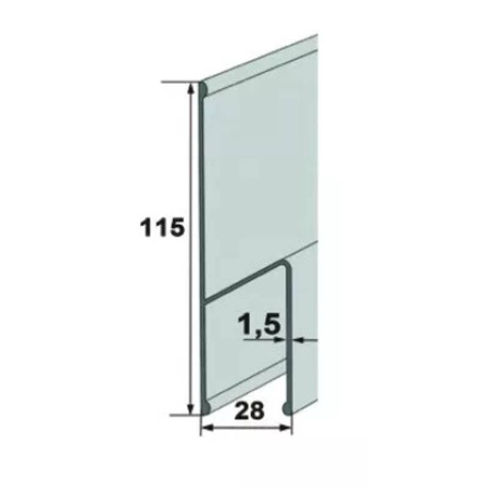 Łata tynkarska LTh 250cm 40251 SŁOWIK