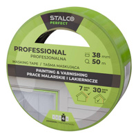 Taśma 38mmx50m zewnętrzna green PERFECT S-76658 STALCO