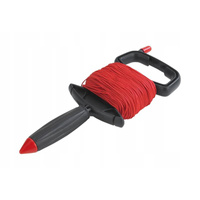 Sznurek budowlany 100m szpula 1,5mm czerwony 1057000 L'outilParfait