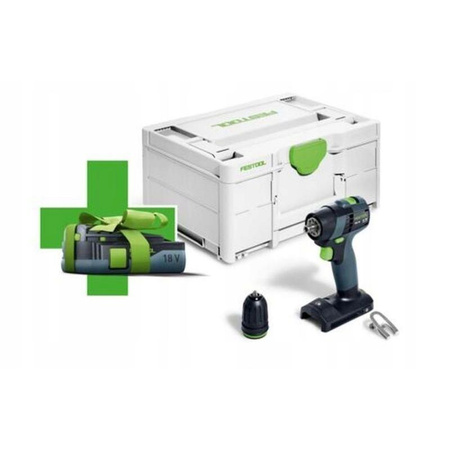 Wiertarko-wkrętarka akumulatorowa TXS 18-Basic-3,0 578064 Festool