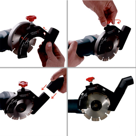 Osłona szlifierki kątowej AirDUSTER 230 wersja 2.0 19568442014 Di-Star