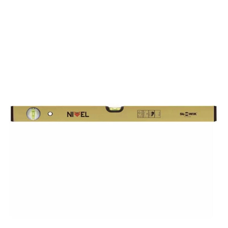 Poziomnica anodowana złota 30cm P01 Economic 10031 SŁOWIK