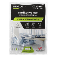Folia malarska 4x5m extra mocna 500g PERFECT S-76650 STALCO