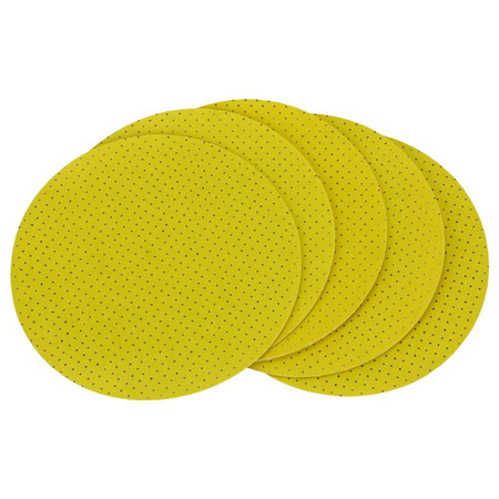 Krążek ścierny żółty perforowany 225mm G180 (5szt.) S065136339 STALCO