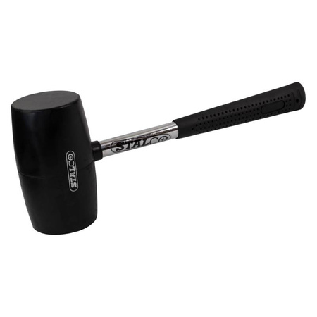 Młotek gumowy 90mm trzonek metalowy S-19590 STALCO